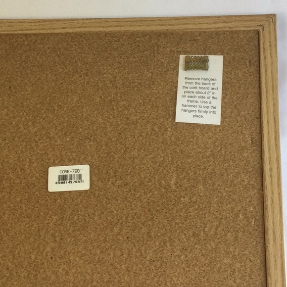 Purple iris cork board - Picture 3 of 4